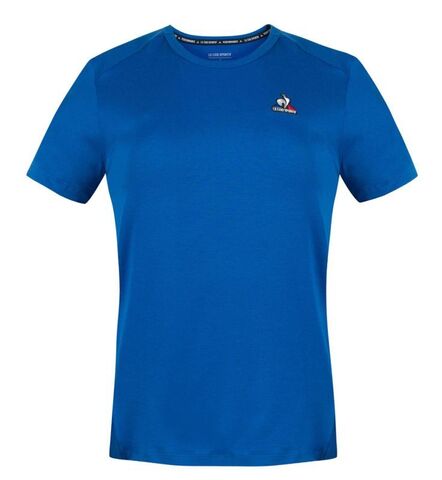 Женская теннисная футболка Le Coq Sportif Training Perf Tee SS No.1 W - bleu electro