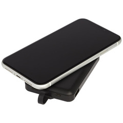 Беспроводное портативное зарядное устройство Kano 5000 мАч с кабелем 3 в 1