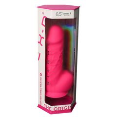 Ярко-розовый фаллоимитатор Model 1 - 21,5 см. - 