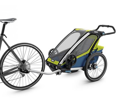 Картинка коляска Thule Chariot Sport1 салатовая  - 3