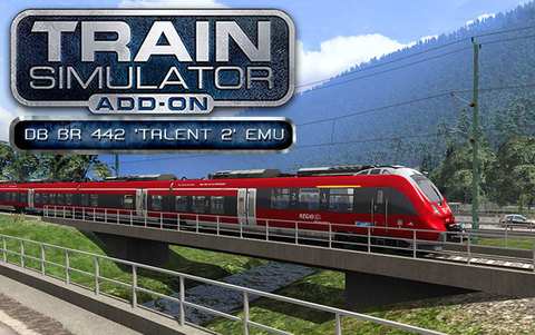 Train Simulator: DB BR 442 'Talent 2' EMU Add-On (для ПК, цифровой код доступа)