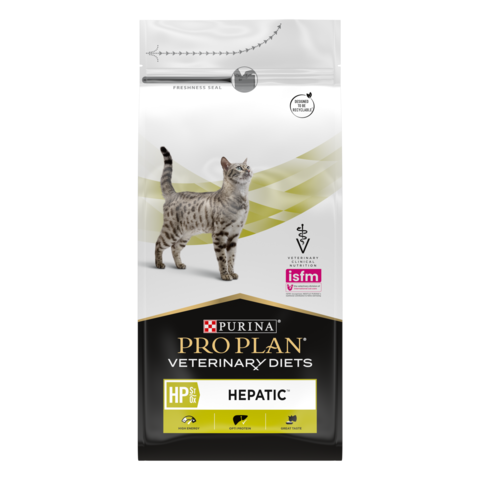 Purina Pro Plan Veterinary Diets  HP St/Ox сухой корм для кошек при заболевании печени 1,5 кг