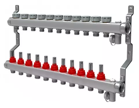 Royal Thermo RTE 52.111 Коллектор в сборе с расходомерами 1