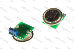 Кнопка (кнопочный модуль) ВКЛ13А-7-4И "11 этаж", круглая, с кодом Брайля