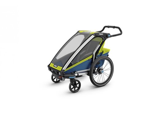 Картинка коляска Thule Chariot Sport1 салатовая  - 1