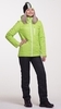 Женский утеплённый прогулочный лыжный костюм Nordski Active Lime-Black