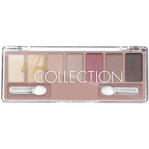 LavelleCollection Тени для век NUDE collection  ES-30 тон 02 классический нюд c шиммером