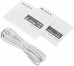 Mercusys MP510 KIT Комплект адаптеров  u Powerline с Wi-Fi до 300 Мбит/с, Plug and Play, передача данных до 300 м