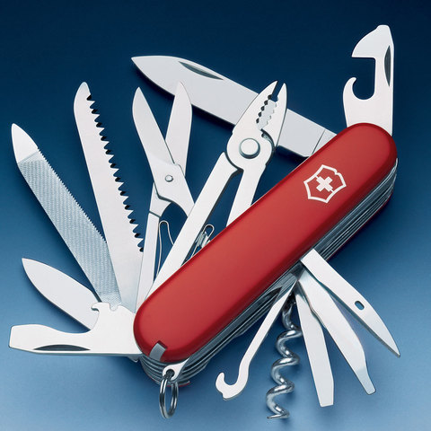 Нож складной Victorinox Handyman, 91 mm, Red (1.3773)