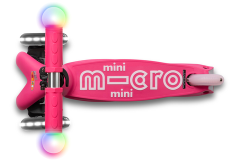 Трехколесный самокат Micro Mini Deluxe Magic LED