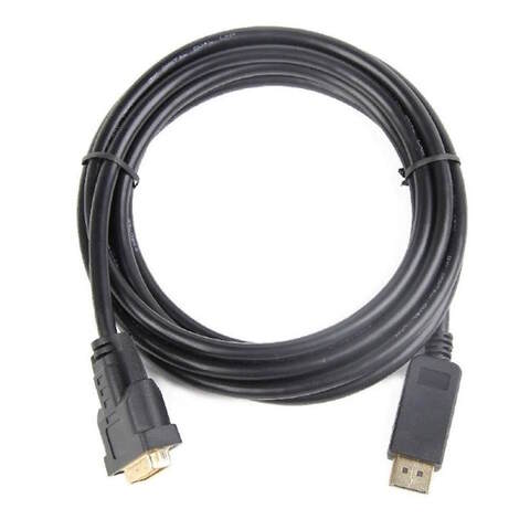 Кабель DisplayPort->DVI Cablexpert CC-DPM-DVIM-1M, 1м, 20M/25M, черный, экран, пакет