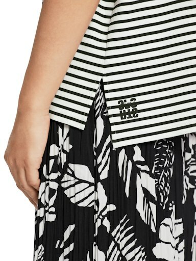 Marc Cain Sports Футболка в сочетании полосок и цветов