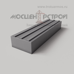 Тактильная Плитка 500х150х80 Продольный Риф