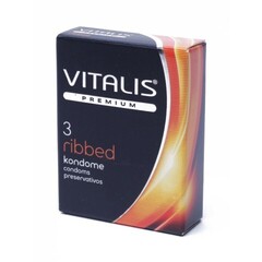 VITALIS №3 Ribbed Презервативы ребристые