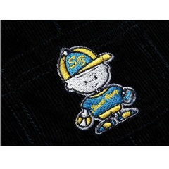 Sweet Berry Вельветовый полукомбинизон 