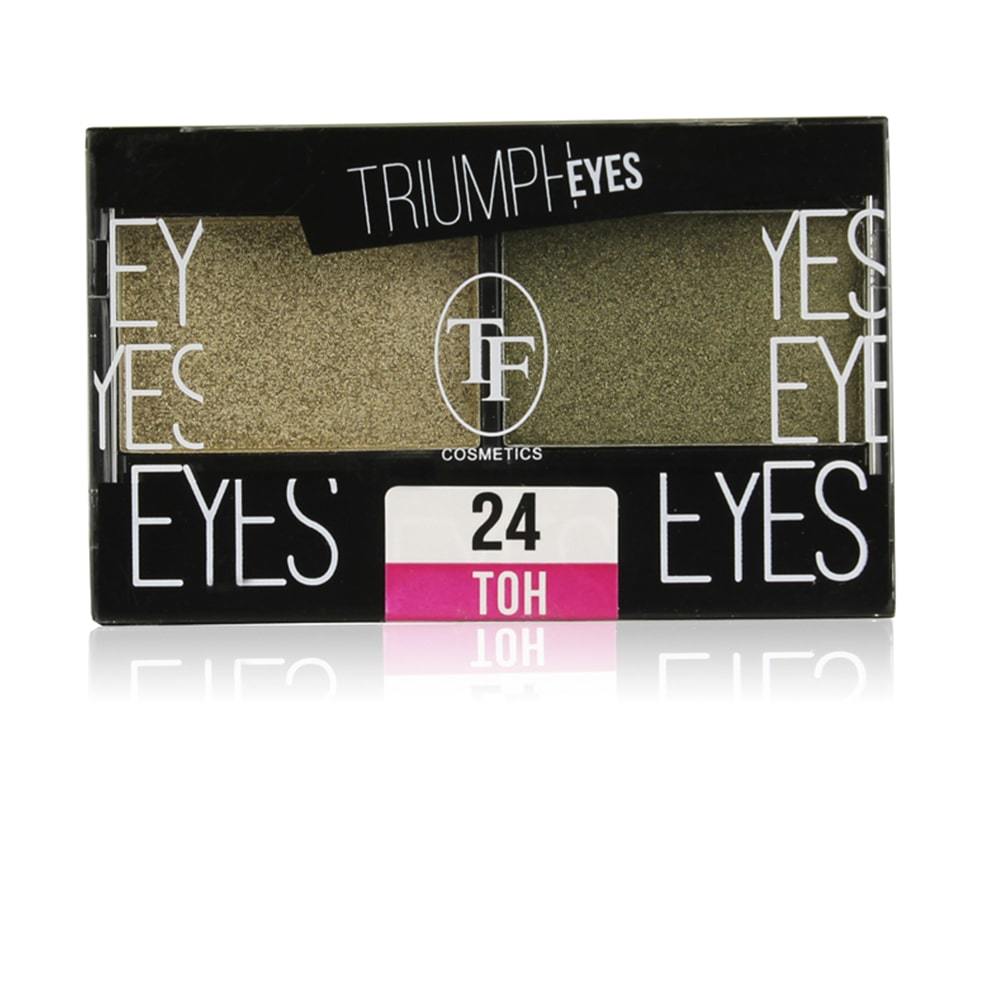 Тени для век двухцветные Triumph Eyes