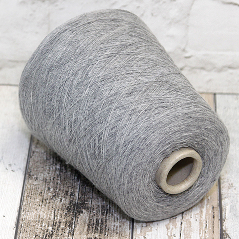 Меринос CASA DEL FILATO / BABYWOOL 1/15 светло-серый меланж