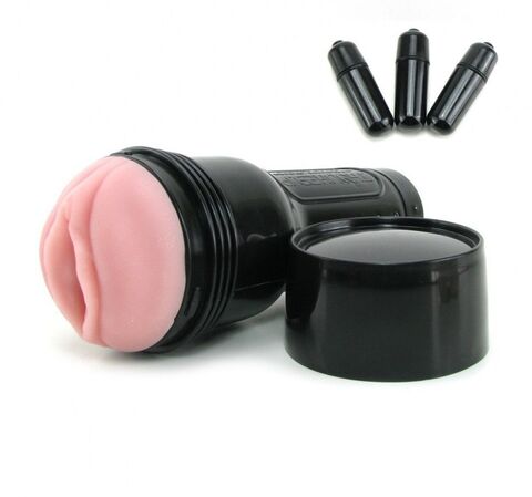 Мастурбатор-вагина Fleshlight - Vibro Pink Lady Touch с вибрацией - Fleshlight FL734