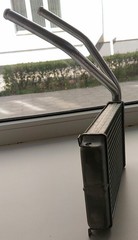 РАДИАТОР ПЕЧКИ NEXIA N150 (ТОНКИЙ С УШКАМИ) SAT