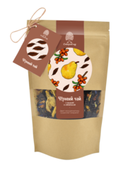 Чай черный с грушей и облепихой / CraftTea / 40 г / Сибирский кедр