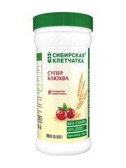 Суперклюква, Клетчатка Сибирская, 280 г