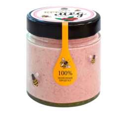 Крем - мед с малиной / 180 г / Сибирский кедр
