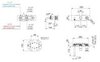 Remer Chrono CH54D3BO Смеситель для ванны, белый матовый