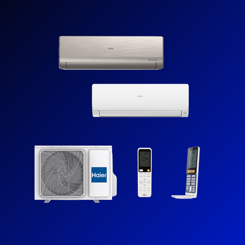 Мульти сплит-система Haier AS12NS6ERA-G + AS50S2SF2FA-W / 2U50S2SM1FA-3 на 2 комнаты 35+50 м2