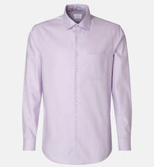 Сорочка мужская Seidensticker Regular Fit 01.153690-82 из твила сиреневая
