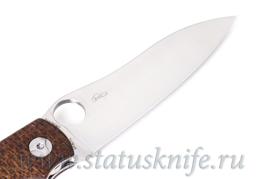 Нож Spyderco Alistair Phillips Kapara Compression Lock S90V Exclusive C241BMBNP