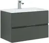 Aquanet 242610 Тумба с раковиной Алвита 80 цв.серый антрацит (242610)