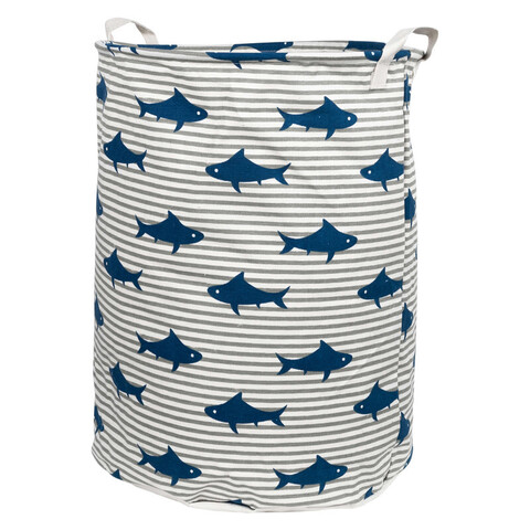 Сумка для хранения Vojmån (40*50 cm.), цвет: черный/белый, с рисунком, материал: полиэстер