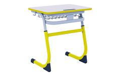 Стол Smarty 1-местный ученический регулируемый (антивандальная кромка)