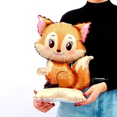 Воздушный шар «Лисичка», на подставке, воздух 40 см