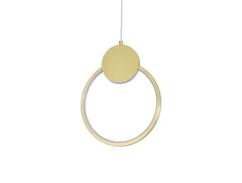 Подвесной светодиодный светильник Newport LOREN 15106N/S brass, М0071007