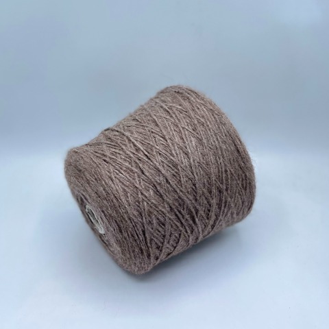 HF Filati (пр.Италия),art-Compatto, 200м/100 гр.40% Меринос, 25%Альпака, 35% Полиакрил, цвет- Светло-коричневый меланж(877/662), арт.35205