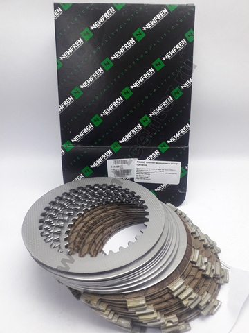 F1340AC Комплект дисков сцепления мото (фрикционные + металлические) (FCS1322/2)  NEWFREN