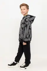 брюки  для мальчика  КР 400760/черный к524