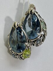 Медея (серьги из серебра)
