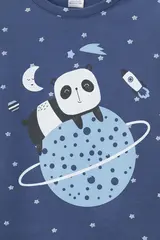 пижама  для мальчика  К 1637/ночное небо на ультрамарине