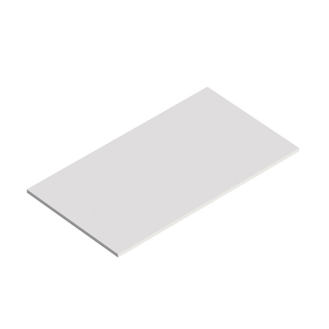 Cezares CADRO-80-MENS-BIANCO Вставка в дно металлического каркаса под раковину, Bianco, 757x417