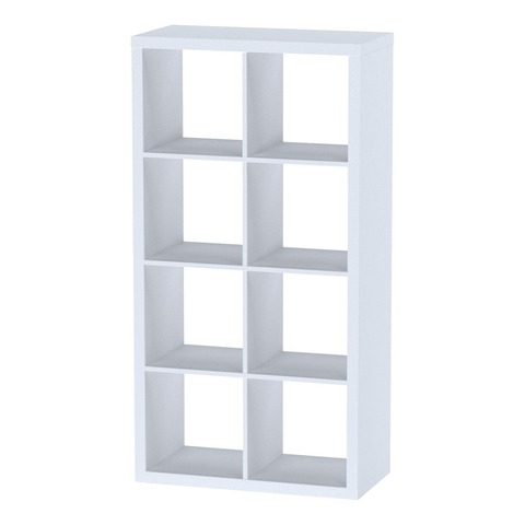 Cтеллаж Фора 8, 77*38*147 см, белый