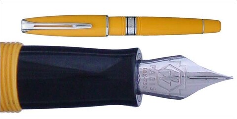 Ручка перьевая Waterman Charleston Citrine Yellow CT, M (S0117630)
