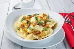 Вареники с картошкой и жареным луком 0,9кг Домашняя кухня