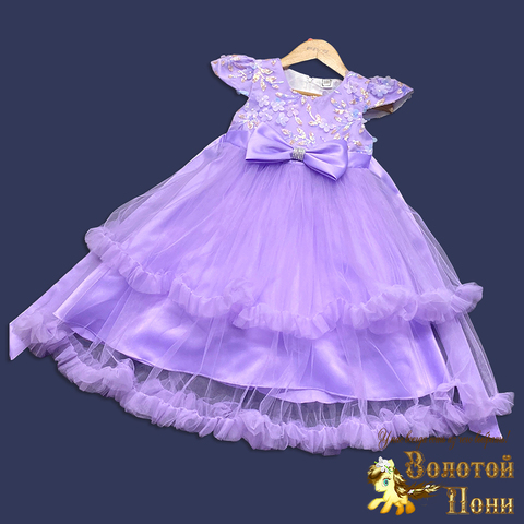 Платье праздничное д (6-10) 251105-Y1010