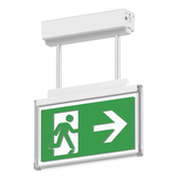 Световые указатели эвакуационного выхода на жестком подвесе Moncato DP918 & DP127-2xDP137 KIT