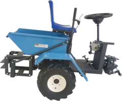 Навеска задняя на адаптер АМК-4х4 с кузовом