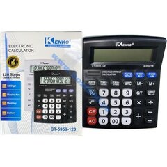 
          Калькулятор Alingar 12 разрядов, 155*190*25 мм, ассорти (белый/черный), "KK-5959-12", "СТ-5959-120"