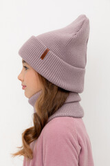 комплект  для девочки  КВ 22016/ш/пудра