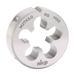Плашка М27х3,0 DINEN22568 HSS 6g 65х25мм NKP 240270N